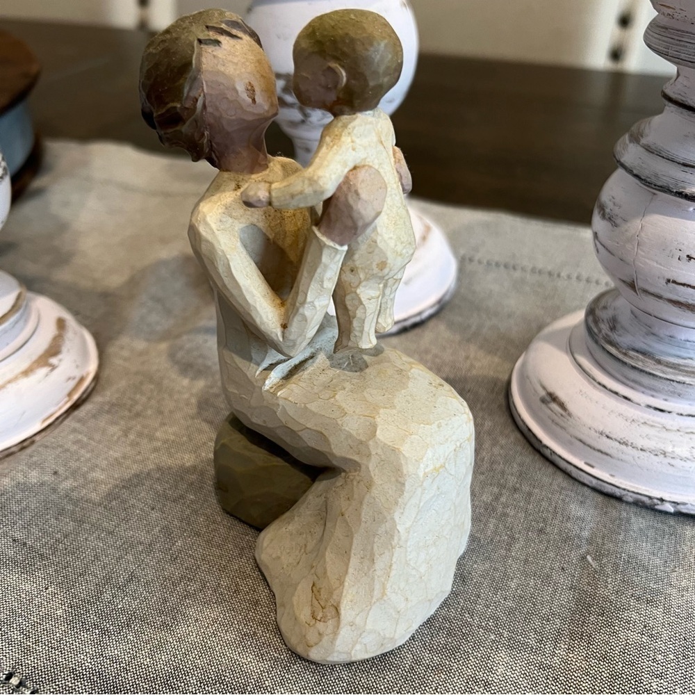 Willow Tree Grandmother  Figurine - Cream and Brown